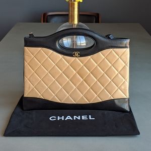 Chanel Lambskin Tote Bag